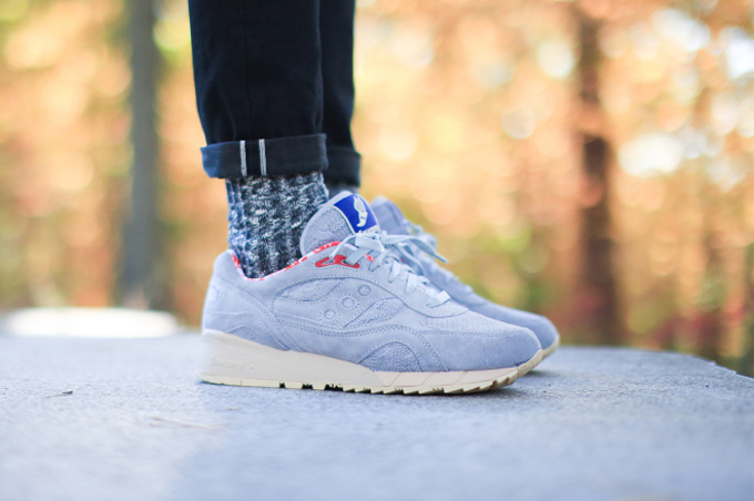 Bodega x Saucony Elite Shadow 6000 “Sweater” Pack