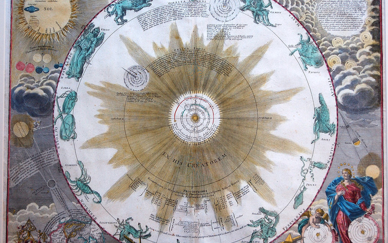    Systema solare et Planetarium,   , , 1742 .