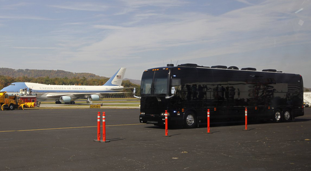       Ground Force One       ,     Air Force One.