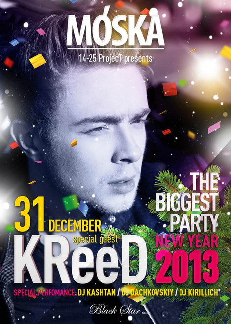 The Biggest Party: New Year 2013  Moska Bar