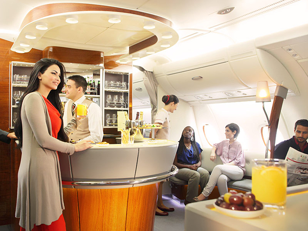 Emirates A380. -