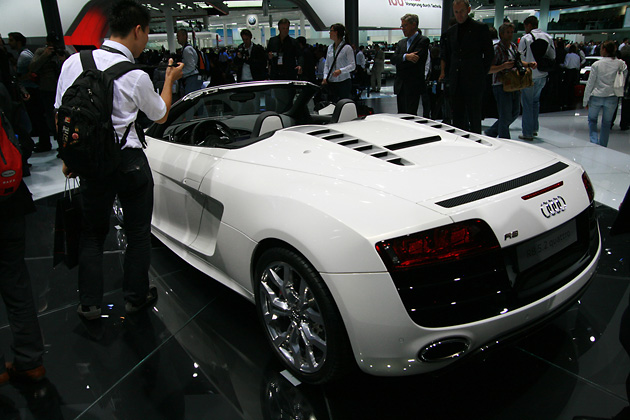 Audi R8 Spyder, , , Frankfurt motor show 2009,   2009