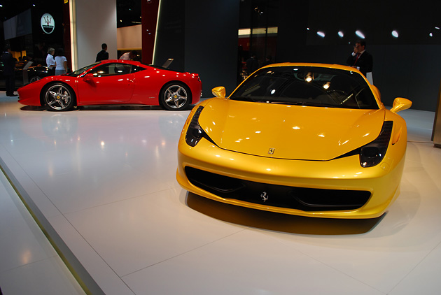 Ferrari 458 Italia, , , Frankfurt motor show 2009,   2009