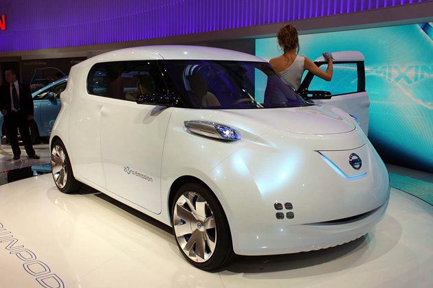 Nissan Townpod oncept,   2010, Paris Motor Show 2010