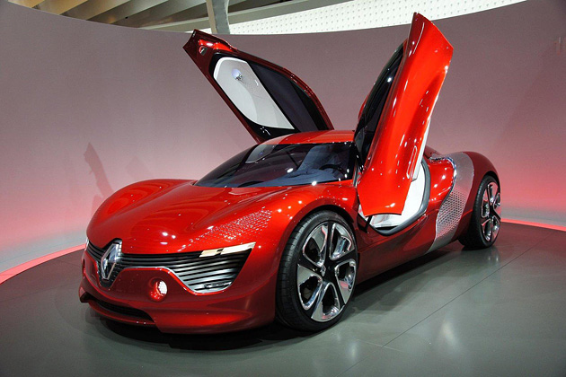 Renault Dezir oncept,   2010, Paris Motor Show 2010