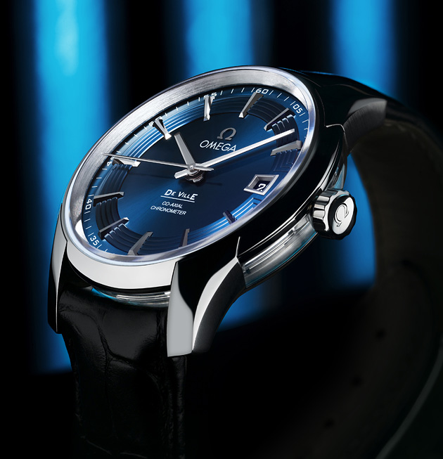 Omega Hour Vision Blue Watch