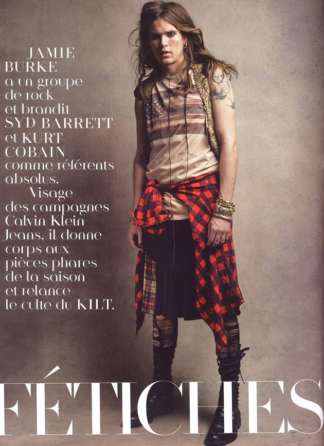 Vogue Hommes International, Patrick Demarchelier, Carine Roitfeld