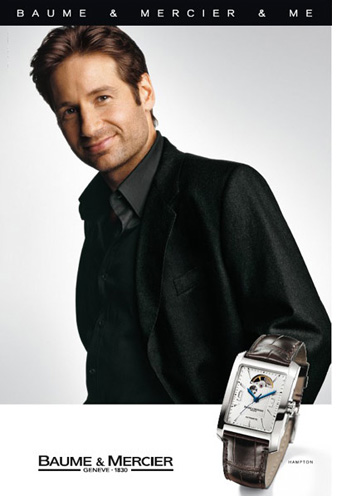 Baume & Mercier, David Duchovny,  , 