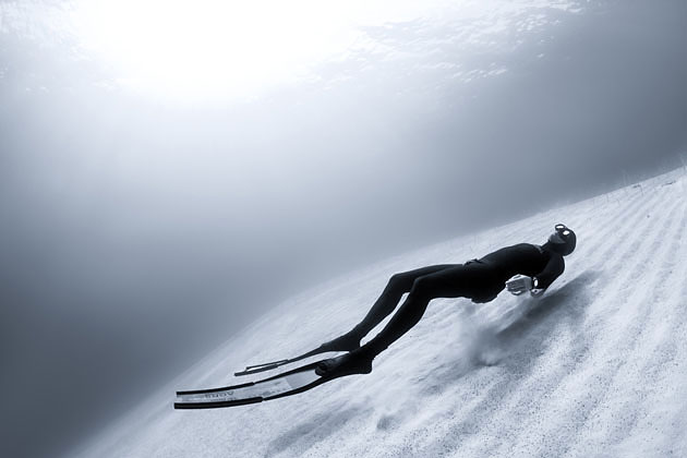 SUNBATHING UNDERWATER/Vaclav Krpelik