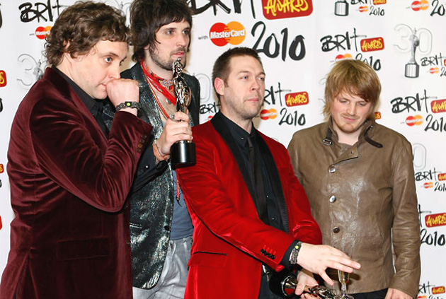 Kasabian, Brit Awards 2010, Brit Awards, , 