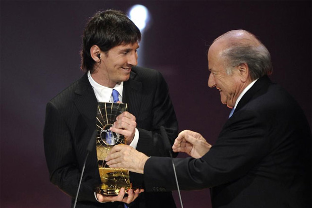  ,    , Lionel Messi, FIFA President Joseph S. Blatter, , FIFA, , 