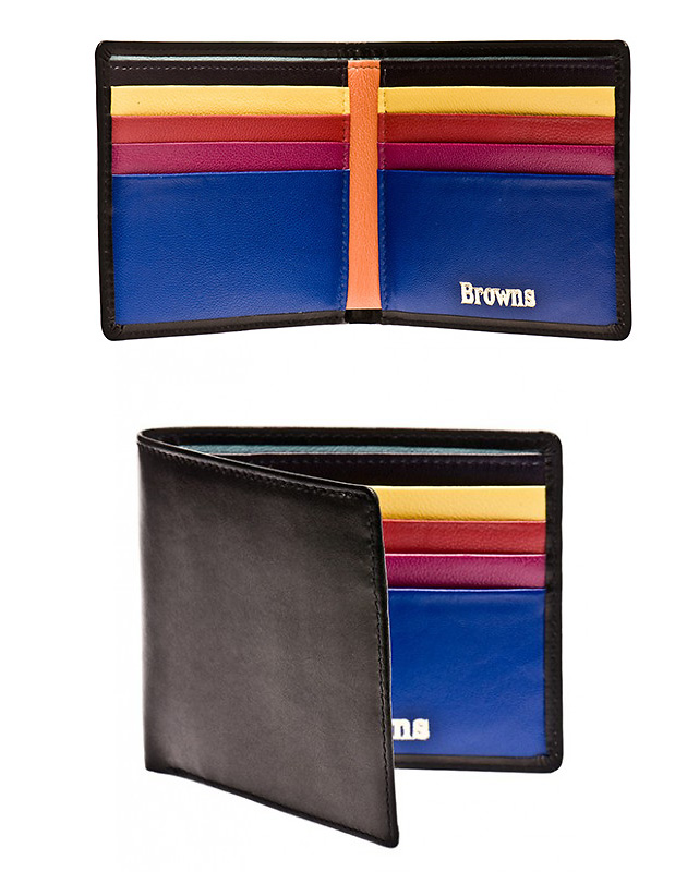 , Browns, Browns Mainline Multi-colored Wallets