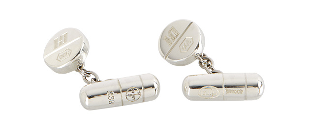 , Damien Hirst, Damien Hirst Pills Cufflinks