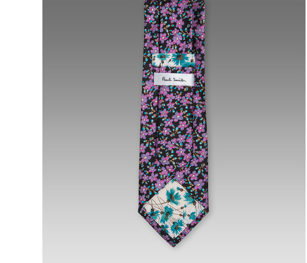 Paul Smith SS 2010 Floral Design Tie