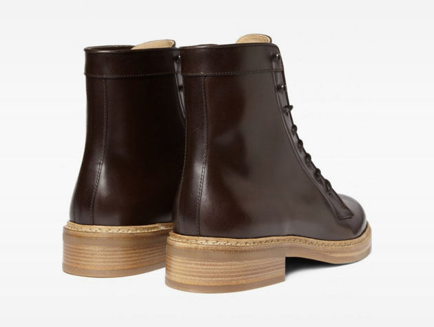 Jil Sander Hermes Classic Leather Boots