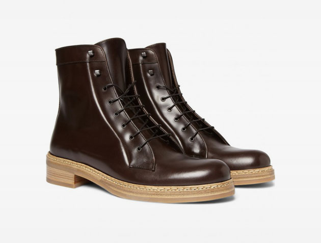 Jil Sander Hermes Classic Leather Boots