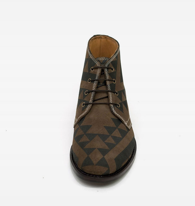 Hetchy Henry Printed Suede Shoes