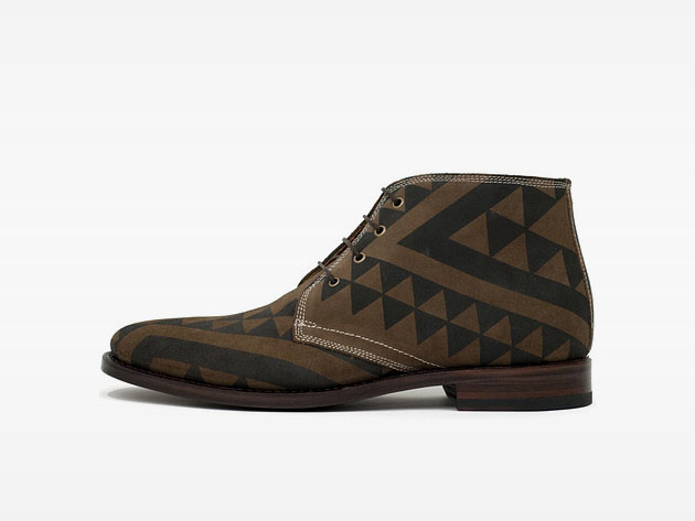 Hetchy Henry Printed Suede Shoes