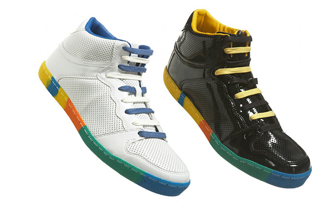 , , Topman, Topman Multicolored Basketball Boots