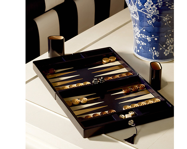 Ralph Lauren Swinford Backgammon Set