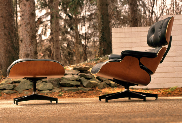 Herman Miller Eames Lounge Chair and Ottoman