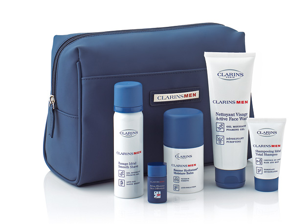 Clarins trousse homme.
