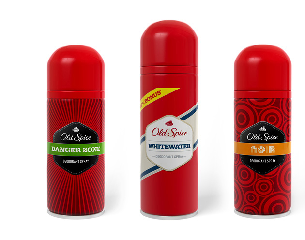 Old Spice: Danger Zone, Noir & White Water