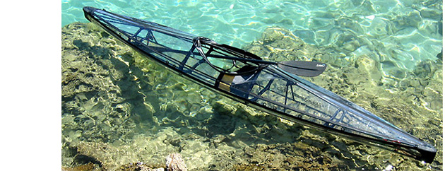 Transparent Kayak