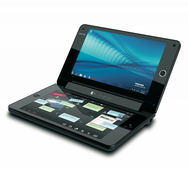 Toshiba Libretto W100 Dual-Screen Laptop