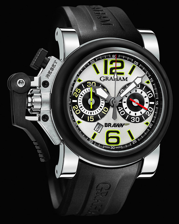 Chronofighter Oversize G-BGP-001 White,  , Graham, Brawn GP, 