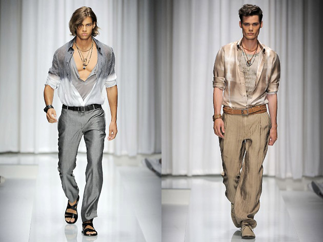 Versace, Milan Fashion Week, - 2010, fashion-, Milano Moda Uomo:  