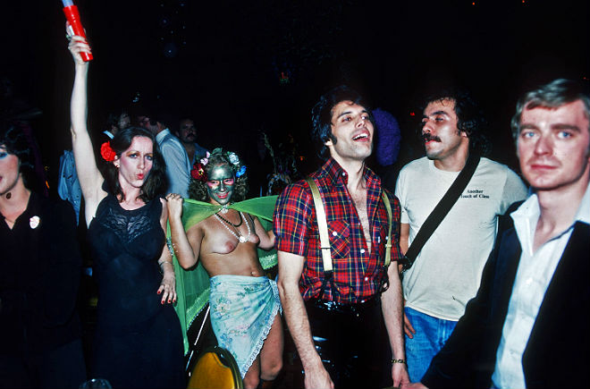 freddie and paul prenter at party in new orleans