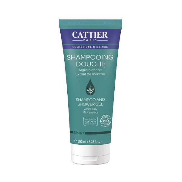 Cattier Shampooing douche sport.