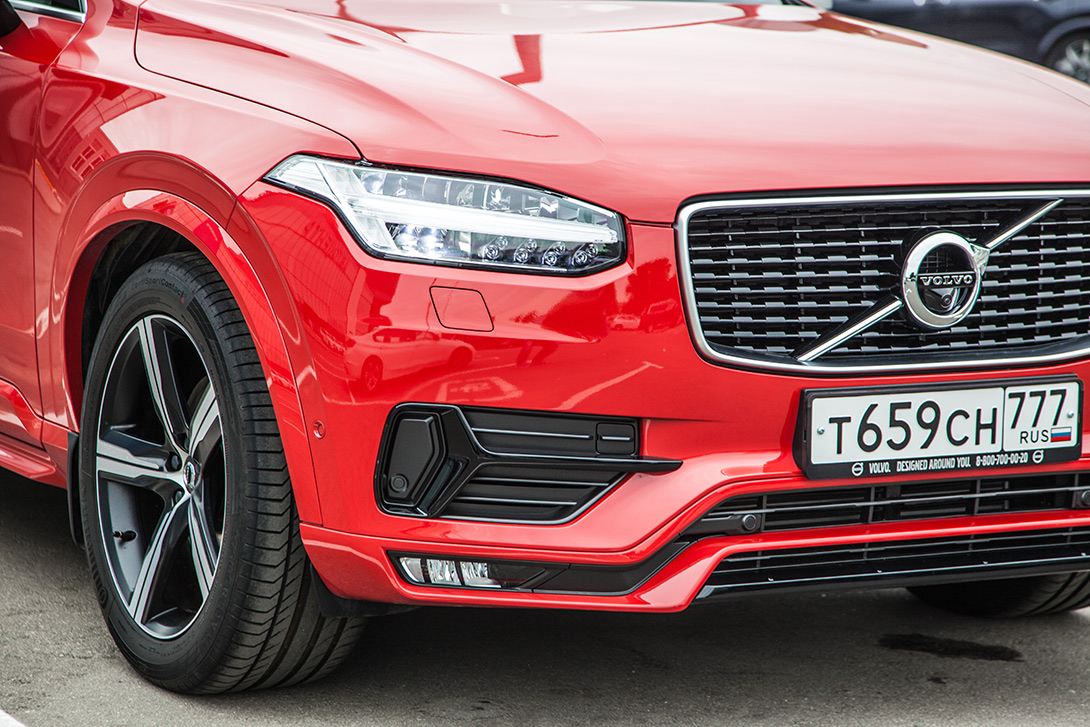 Volvo xc90 r design отличия