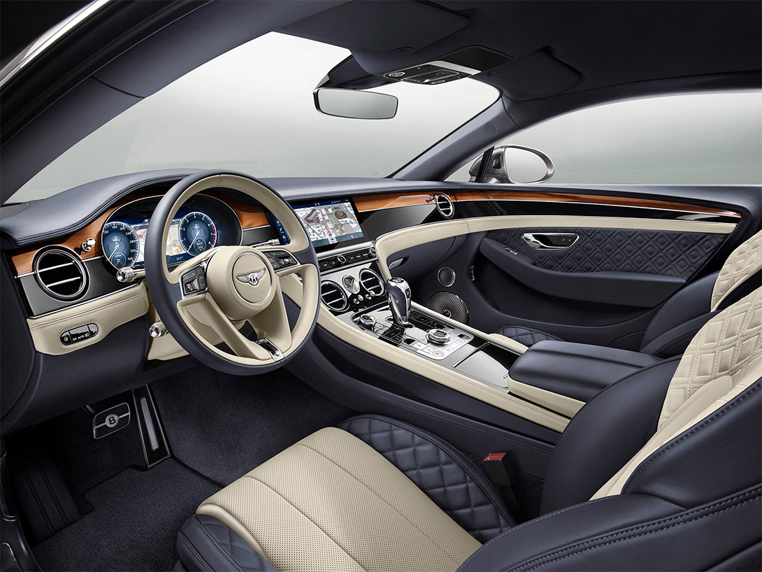Bentley continental gt 2023 interior