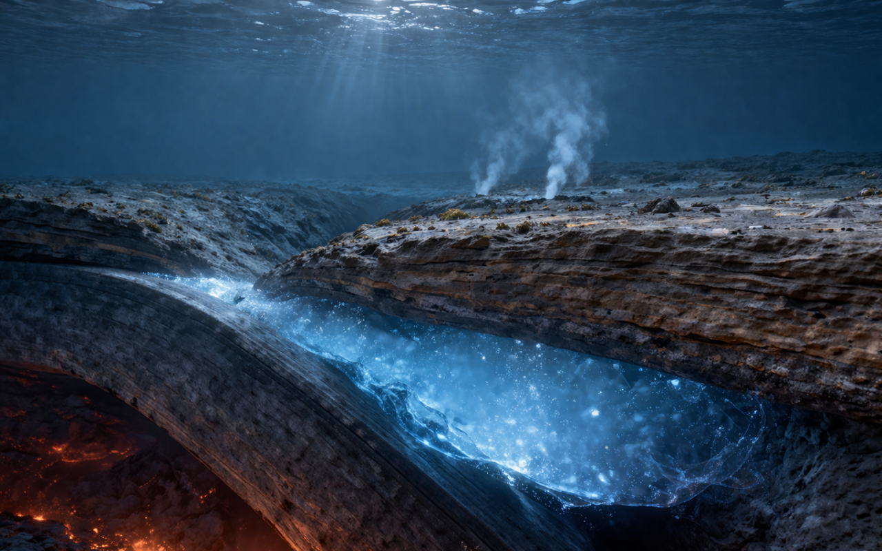 Под Тихим океаном может находиться гигантское подземное море