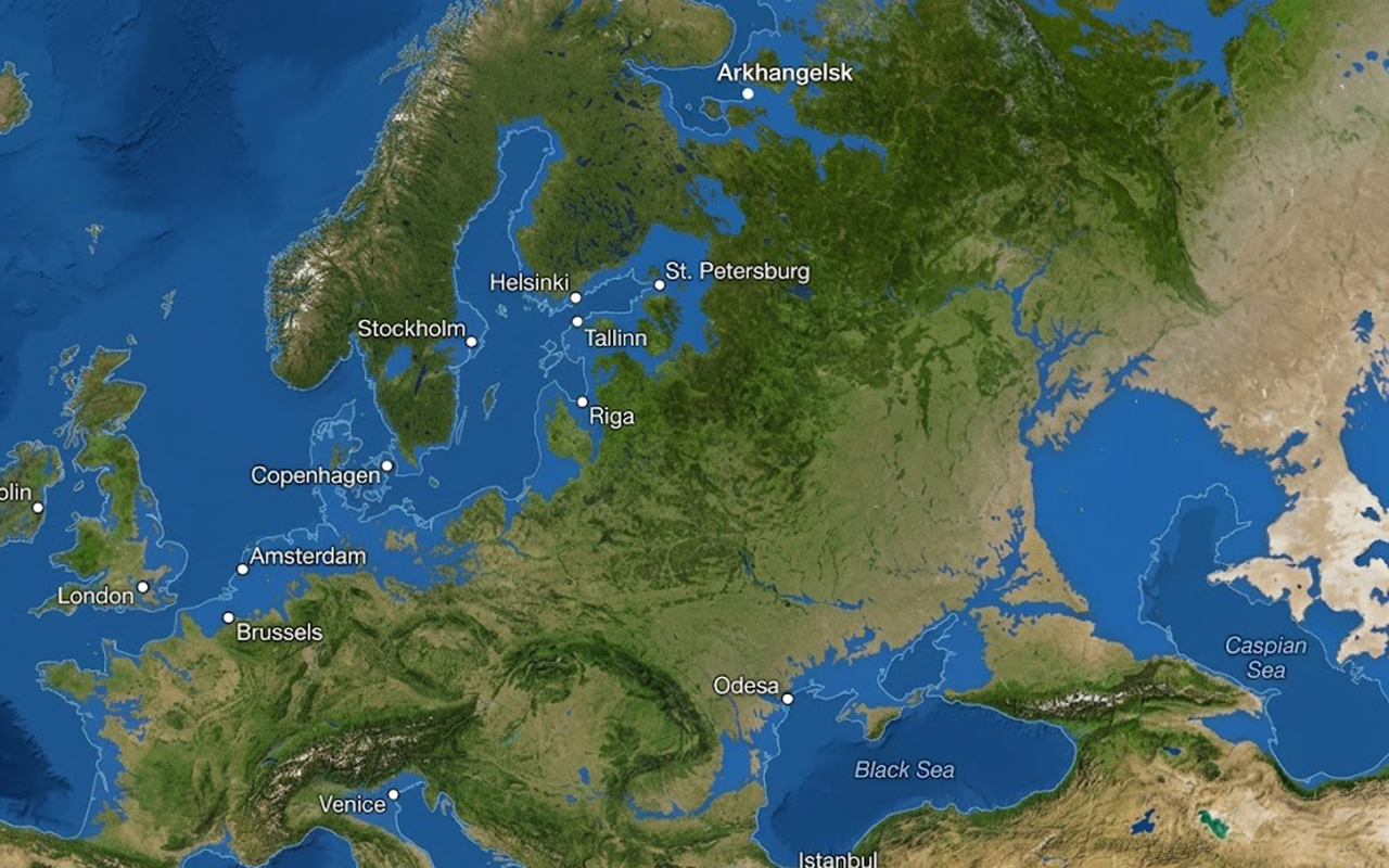 Сибирское море. Как изменится карта России, если растают все ледники мира