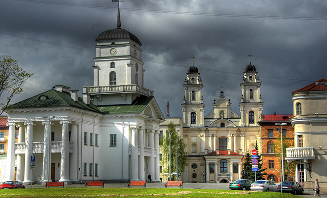 Фото: Ontheway Advice. Miensk, old town, CC0, Wikipedia