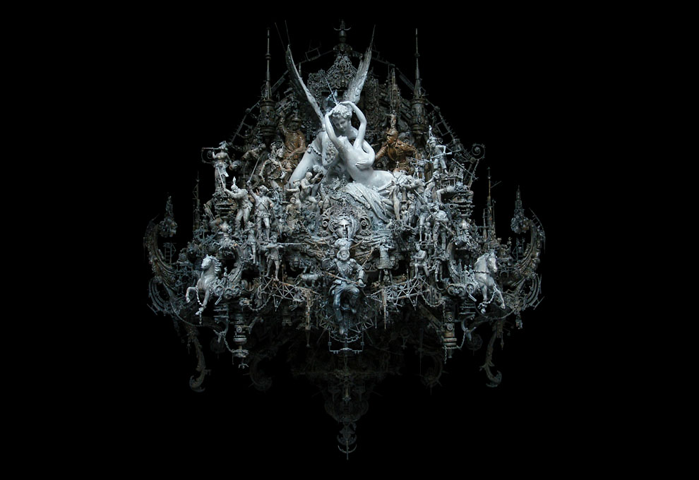 Крис Кукси: скульптурный коллаж