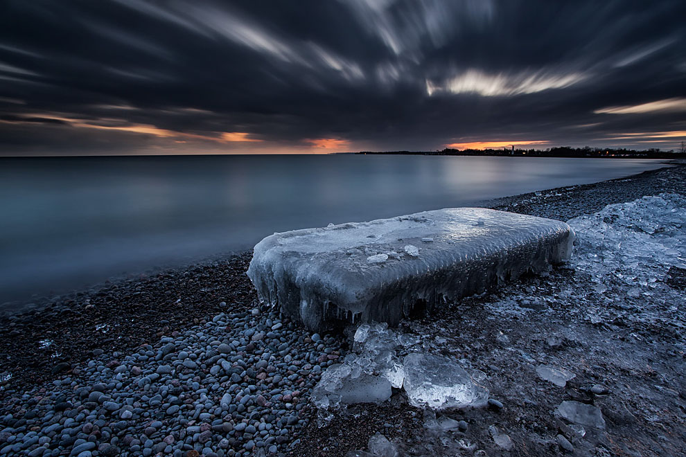 Тимоти Корбин: зима на озере Онтарио 