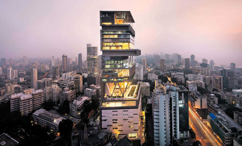 Antilia, , 1  . 27- ,   600  . :  ,    Reliance Industries.