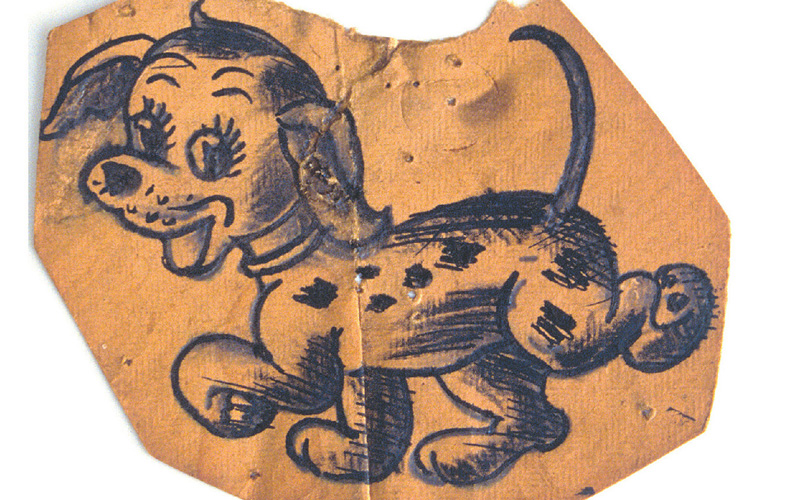 Эскиз татуировки Августа ‘Cap’ Колемана рассматривается в качестве одного из предков современной татуировки.