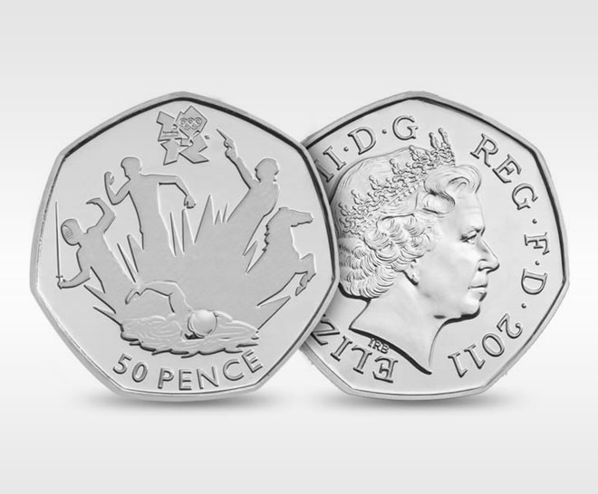 Юбилейная монета к Лондонской Олимпиаде 2012 0