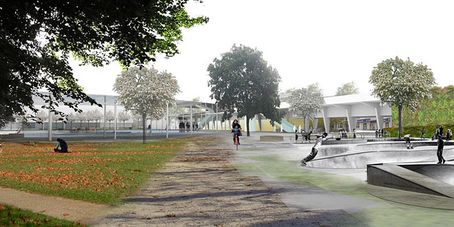 Lysning urban park 0