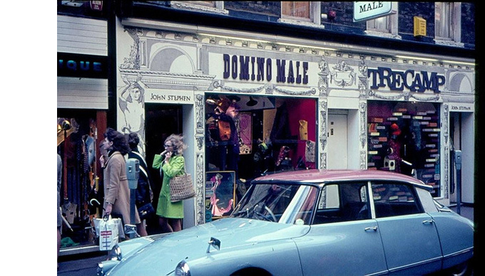 Парный бутик Джона Стивена Domino Male / TreCamp, Лондон, конец 60-х