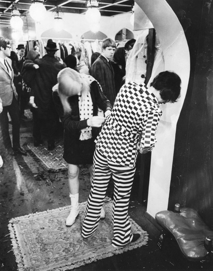 Парный бутик Джона Стивена Domino Male / TreCamp, Лондон, конец 60-х