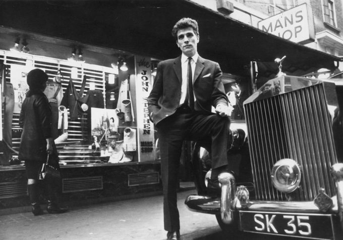 Джон Стивен, его RR и именной флагманский магазин, Лондон, февраль 1964