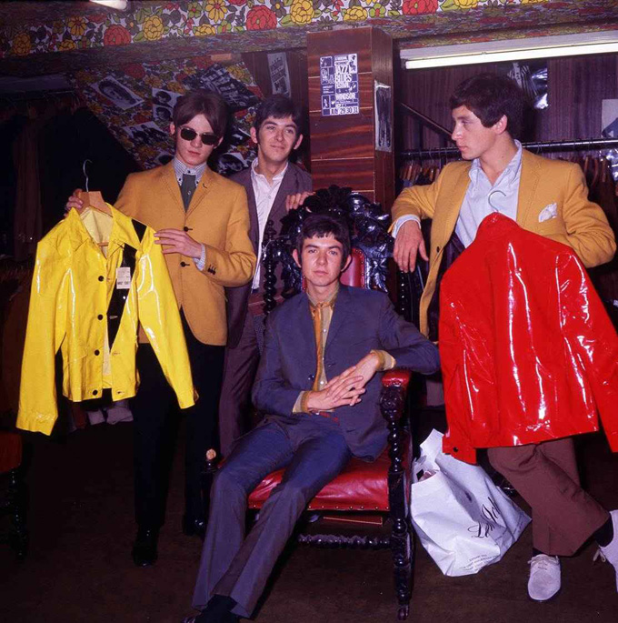 The Small Faces в полном составе, фотосессия для Lord John, Лондон, 1966