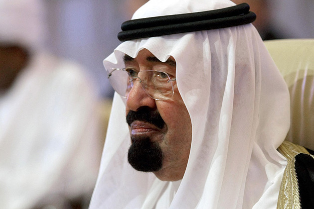 Король Абдалла ибн Абдель Азиз, Саудовская Аравия