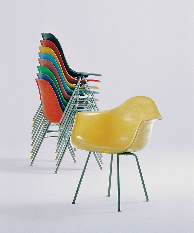 Charles Eames. Křeslo, 1948-1950